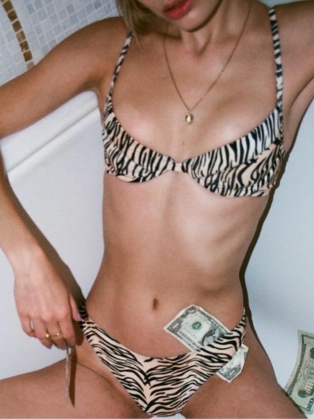 Bamba Swim Zebra Bikini Bottoms